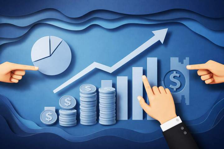 Illustration croissance salariale France