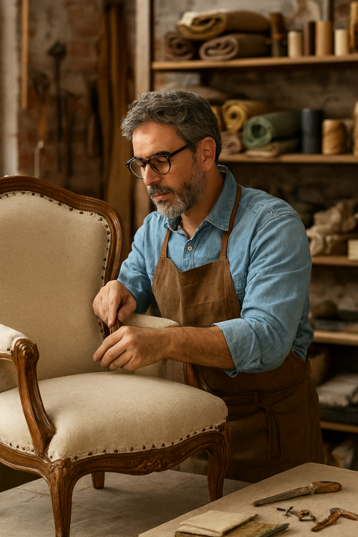 Portage salarial tapissier - décorateur, France